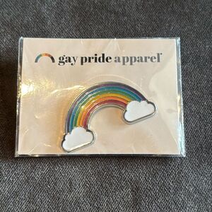 Rainbow Pride Enamel Pin by Gay Pride Apparel NEW